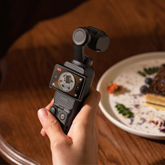 Compact 4K Handheld Camera with Advanced Stabilization
